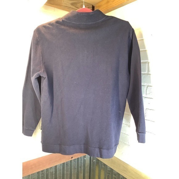 Woolrich waffle knit 1/2 zip Long Sleeve Warm Navy‎ Size 2XLT - Picture 5 of 11